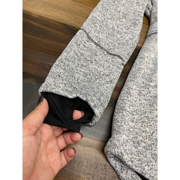 Halifax HFX High Performance Luna Knit Jacket in Heather Gray Women's Size L - Picture 7 of 11